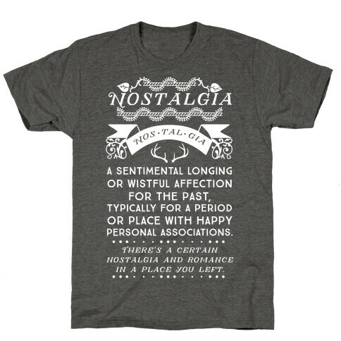 Nostalgia Definition T-Shirt