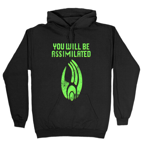 Borg - You Will Be Assimilated Hooded Sweatshirt