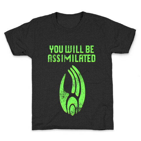 Borg - You Will Be Assimilated Kids T-Shirt