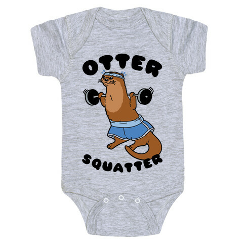Otter Squatter Baby One-Piece