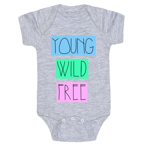 Young Wild Free Baby One-Piece