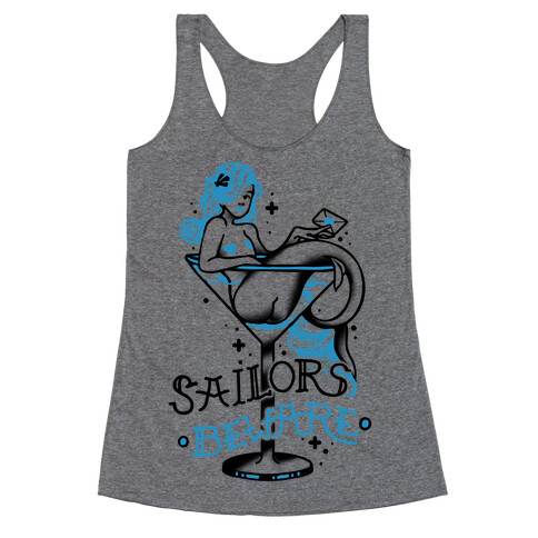 Sailors Beware Classic Tattoo Racerback Tank Top