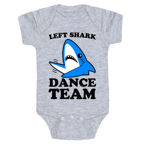 Left Shark Dance Team Baby One-Piece