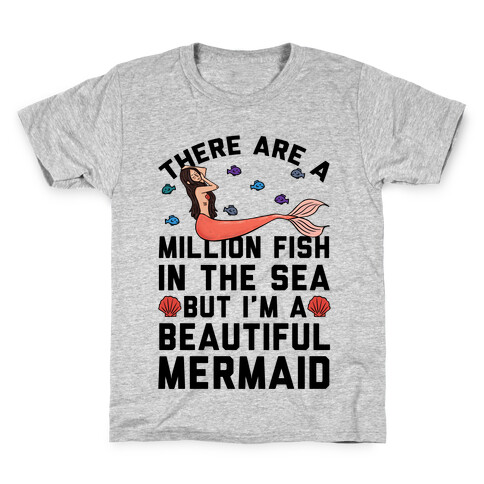 There Are A Million Fish In The Sea Kids T-Shirt