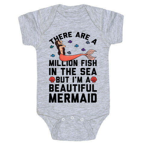 There Are A Million Fish In The Sea Baby One-Piece