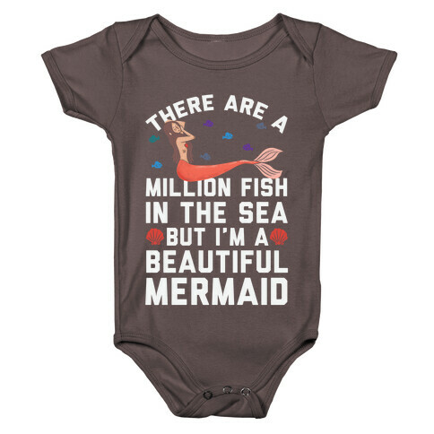 There Are A Million Fish In The Sea Baby One-Piece