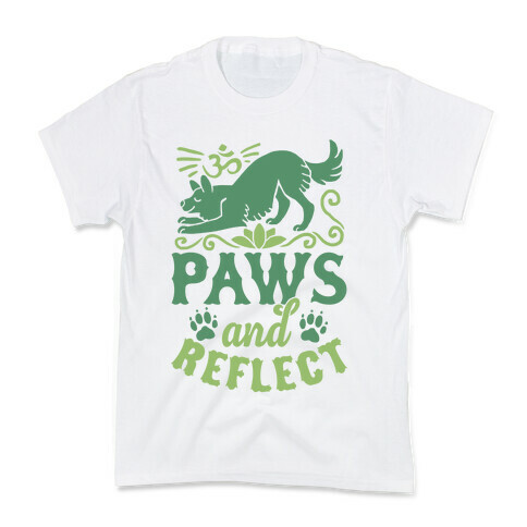 Paws And Reflect (Dog) Kids T-Shirt