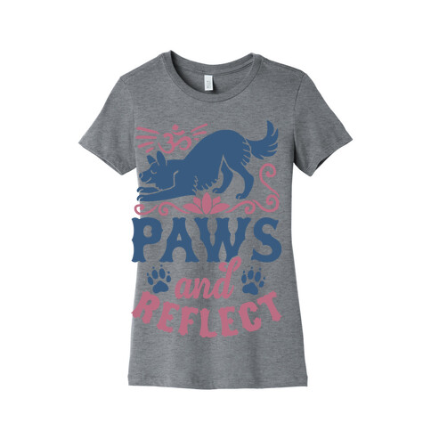 Paws And Reflect (Dog) Womens T-Shirt