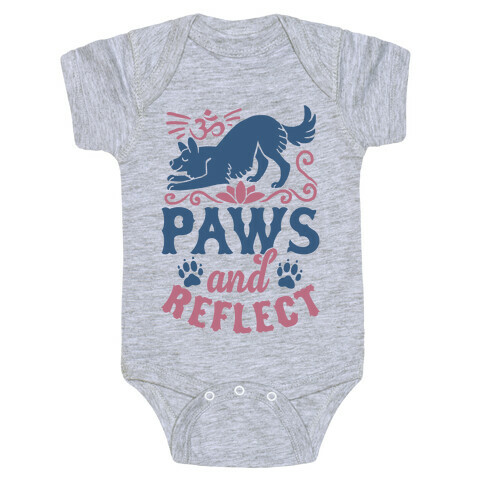 Paws And Reflect (Dog) Baby One-Piece