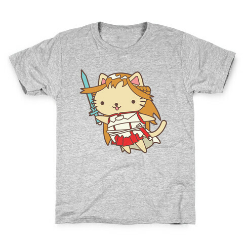 Cat Cosplay Asuna Kids T-Shirt