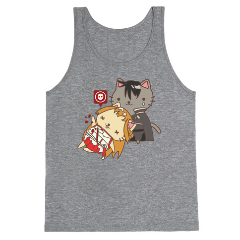 Cat Cosplay Asuna Death Tank Top