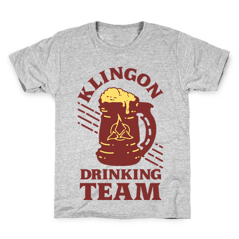 Klingon Drinking Team Kids T-Shirt