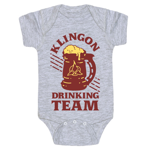 Klingon Drinking Team Baby One-Piece