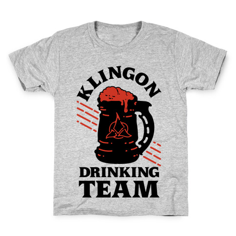 Klingon Drinking Team Kids T-Shirt