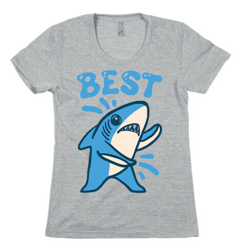 Best Friend Sharks (Part 1) Womens T-Shirt