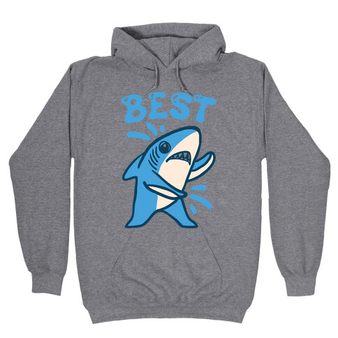 Best Friend Sharks (Part 1) Hooded Sweatshirt