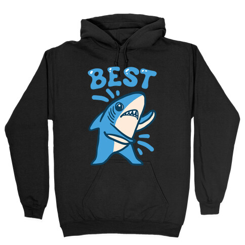 Best Friend Sharks (Part 1) Hooded Sweatshirt