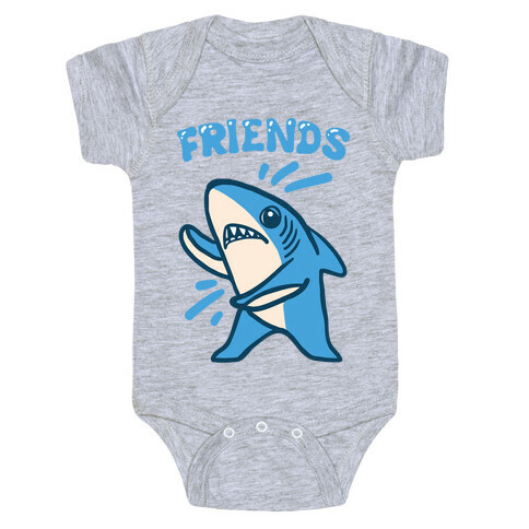 Best Friend Sharks (Part 2) Baby One-Piece
