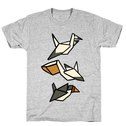 Nautical Origami Seabirds T-Shirt