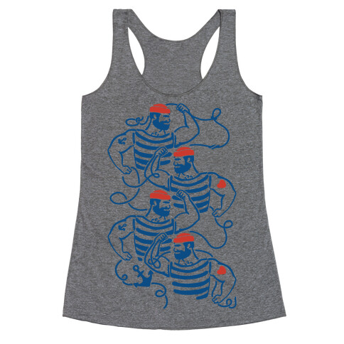 Knotty Sailors Racerback Tank Top