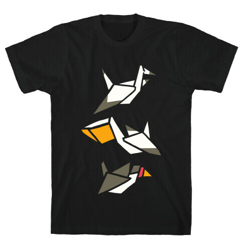 Nautical Origami Seabirds T-Shirt