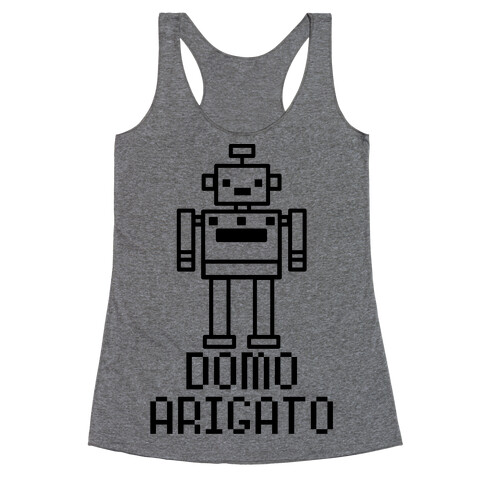 Domo Arigato Racerback Tank Top