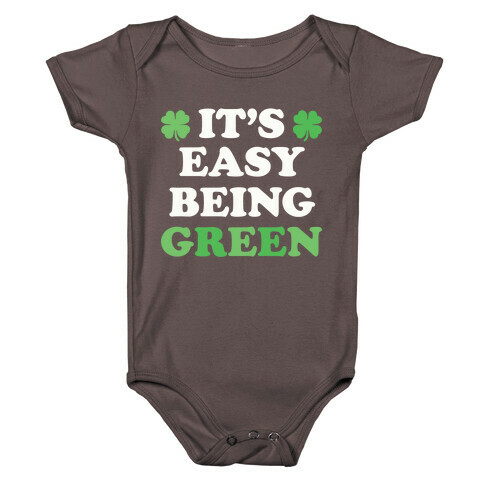 It's Easy Being Green Baby One-Piece