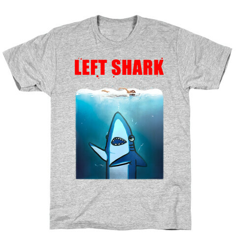 Left Shark Jaws Parody T-Shirt