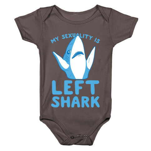 My Sexuality Is Left Shark Baby One-Piece