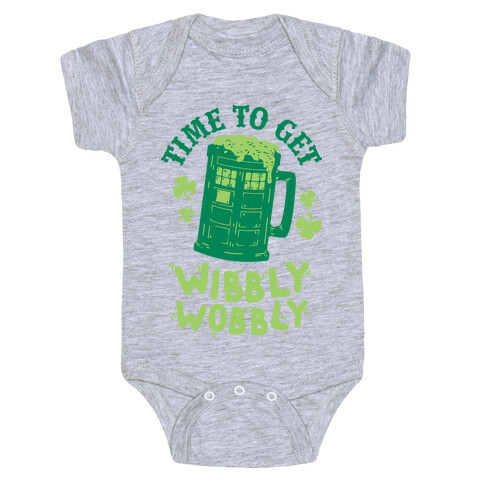 Time to Get Wibbly Wobbly Baby One-Piece