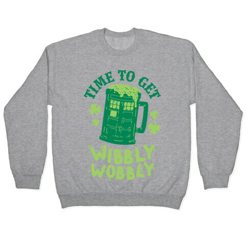 Time to Get Wibbly Wobbly Pullover