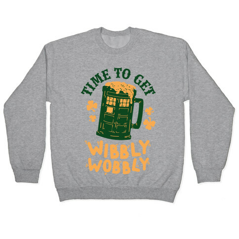 Time to Get Wibbly Wobbly Pullover