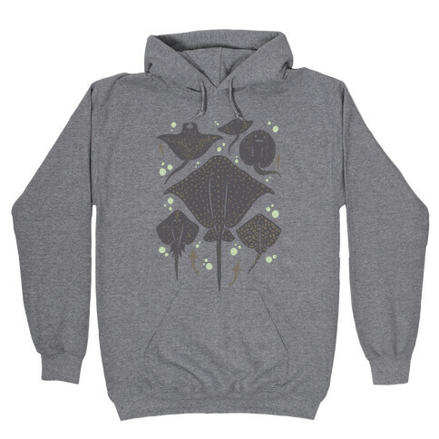 Family Of Stingrays Hooded Sweatshirt