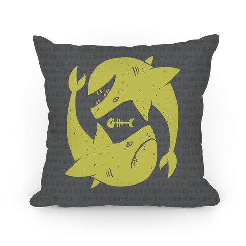 Infinite Sharks Pillow