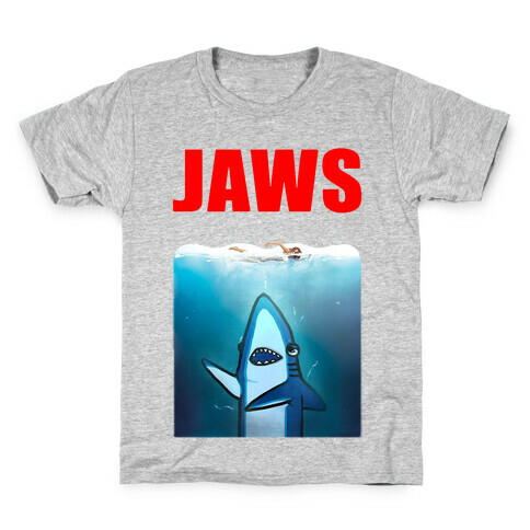 Left Shark Jaws Parody Kids T-Shirt