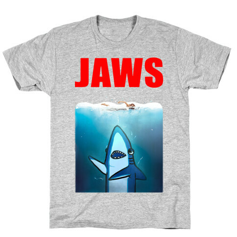 Left Shark Jaws Parody T-Shirt