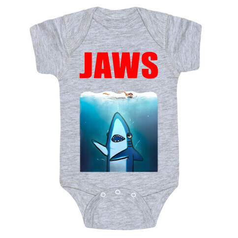 Left Shark Jaws Parody Baby One-Piece