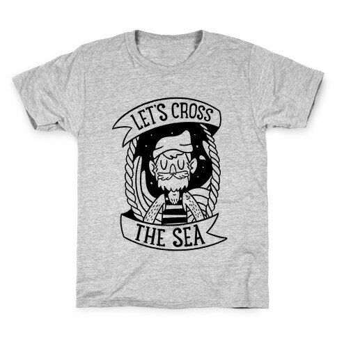 Let's Cross The Sea Kids T-Shirt