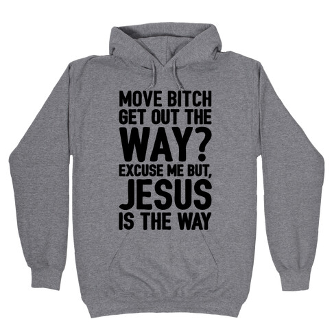 Jesus Is The Way Hooded Sweatshirt
