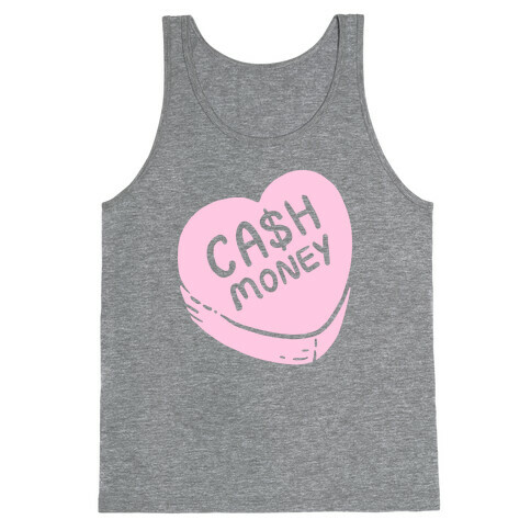 Cash Money Candy Heart Tank Top
