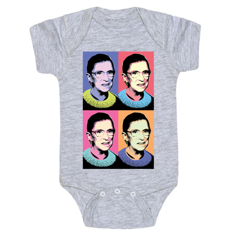 RBG Pop Art Baby One-Piece