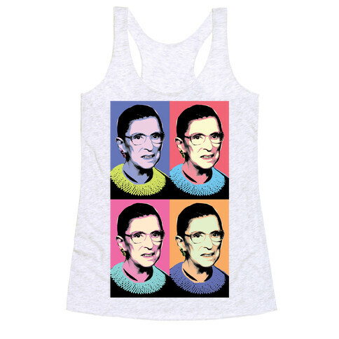 RBG Pop Art Racerback Tank Top