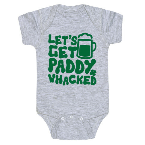 Let's Get Paddy Whacked Baby One-Piece