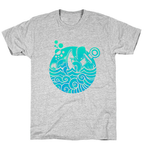 Aqua Friends, Octopus & Whale T-Shirt