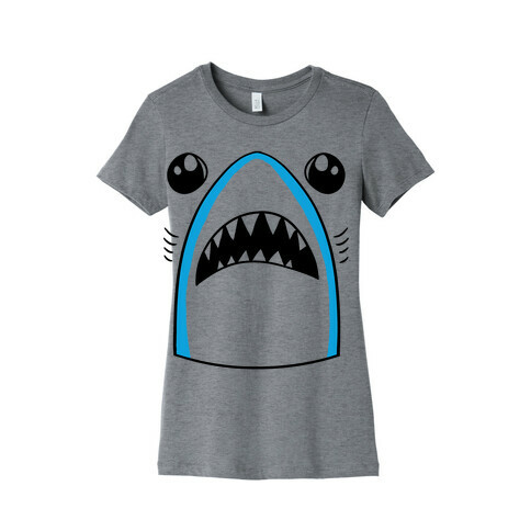 Left Shark Face Womens T-Shirt