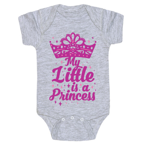 My Little Is A Princess Baby One-Piece