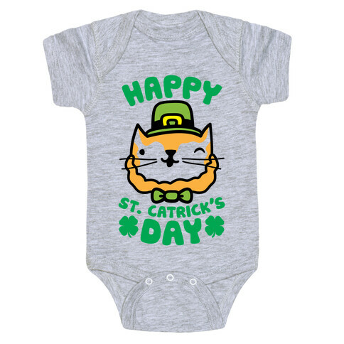 Happy St. Catrick's Day Baby One-Piece