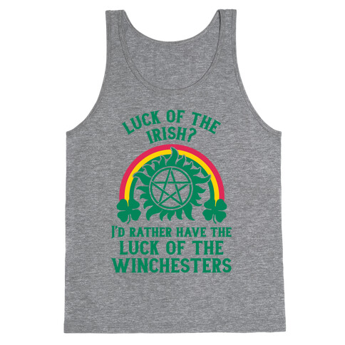 Luck of the Winchesters Tank Top