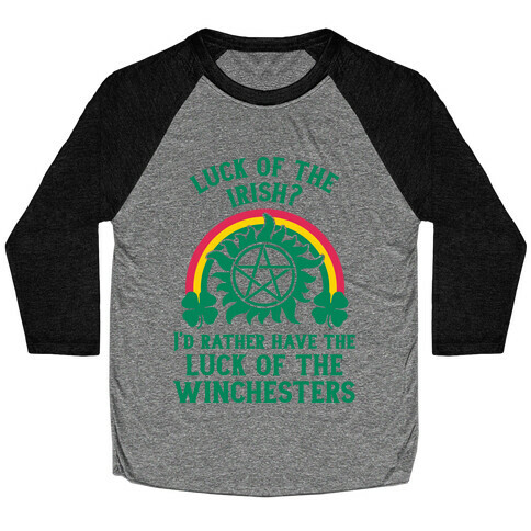 Luck of the Winchesters Baseball Tee