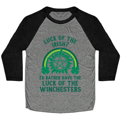 Luck of the Winchesters Baseball Tee